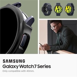 Husa Spigen Liquid Air compatibila cu Samsung Galaxy Watch 7 40mm Matte Black Husa Spigen Liquid Air compatibila cu Samsung Galaxy Watch 7 40mm Matte Black