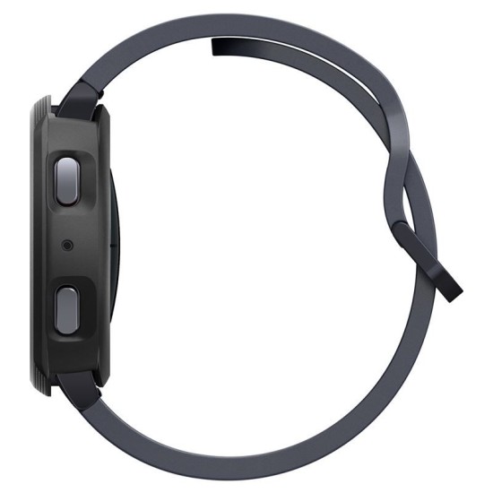 Husa Spigen Liquid Air compatibila cu Samsung Galaxy Watch 7 40mm Matte Black (Ingredi, ACS07899) by www.silkase.ro