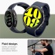 Husa Spigen Liquid Air compatibila cu Samsung Galaxy Watch 7 40mm Matte Black (Ingredi, ACS07899) by www.silkase.ro