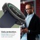 Husa Spigen Liquid Air compatibila cu Samsung Galaxy Watch 7 40mm Matte Black (Ingredi, ACS07899) by www.silkase.ro