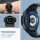Husa Spigen Rugged Armor Pro compatibila cu Samsung Galaxy Watch 7 40mm Matte Black (Ingredi, ACS08336) by www.silkase.ro