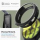 Husa Spigen Liquid Air compatibila cu Samsung Galaxy Watch 7 44mm Matte Black (Ingredi, ACS07900) by www.silkase.ro