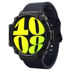 Husa Spigen Rugged Armor compatibila cu Samsung Galaxy Watch 7 44mm Matte Black