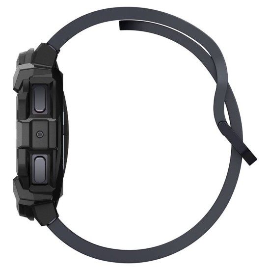 Husa Spigen Rugged Armor compatibila cu Samsung Galaxy Watch 7 44mm Matte Black (Spigen, Ingredi) by www.silkase.ro Husa Spigen Rugged Armor compatibila cu Samsung Galaxy Watch 7 44mm Matte Black (Ingredi, ACS08337) by www.silkase.ro