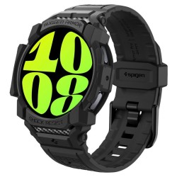 Husa Spigen Rugged Armor Pro compatibila cu Samsung Galaxy Watch 7 44mm Matte Black
