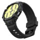 Husa Spigen Rugged Armor Pro compatibila cu Samsung Galaxy Watch 7 44mm Matte Black (Ingredi, ACS08338) by www.silkase.ro
