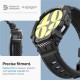 Husa Spigen Rugged Armor Pro compatibila cu Samsung Galaxy Watch 7 44mm Matte Black (Ingredi, ACS08338) by www.silkase.ro