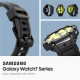 Husa Spigen Rugged Armor Pro compatibila cu Samsung Galaxy Watch 7 44mm Matte Black (Ingredi, ACS08338) by www.silkase.ro
