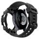 Husa Spigen Rugged Armor Pro compatibila cu Samsung Galaxy Watch 7 44mm Matte Black (Ingredi, ACS08338) by www.silkase.ro