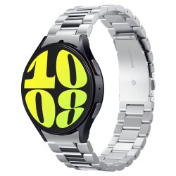 Curea Spigen Band Modern Fit 316L pentru Galaxy Watch 7/6/5 Pro/5/4/FE argintiu