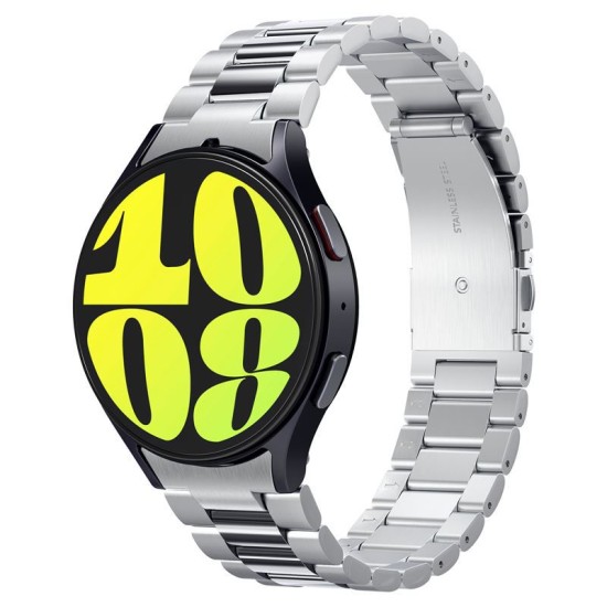 Curea Spigen Band Modern Fit 316L pentru Galaxy Watch 7/6/5 Pro/5/4/FE argintiu (Ingredi, AMP08341) by www.silkase.ro