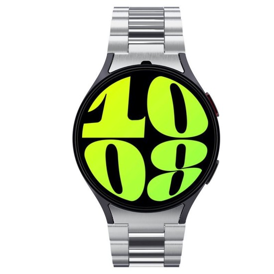Curea Spigen Band Modern Fit 316L pentru Galaxy Watch 7/6/5 Pro/5/4/FE argintiu (Ingredi, AMP08341) by www.silkase.ro