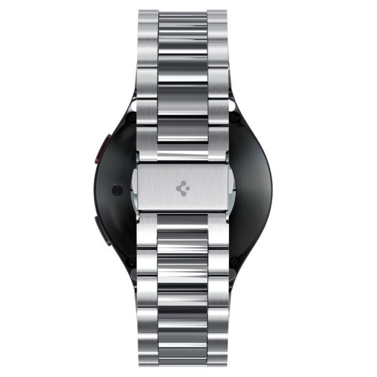 Curea Spigen Band Modern Fit 316L pentru Galaxy Watch 7/6/5 Pro/5/4/FE argintiu (Ingredi, AMP08341) by www.silkase.ro