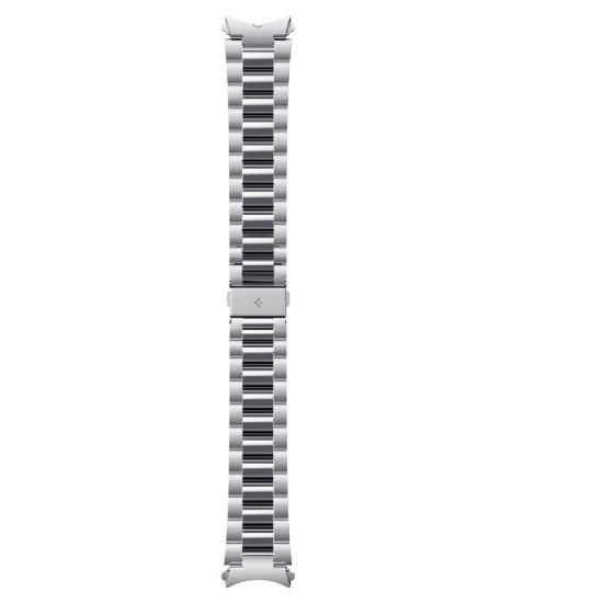 Curea Spigen Band Modern Fit 316L pentru Galaxy Watch 7/6/5 Pro/5/4/FE argintiu (Ingredi, AMP08341) by www.silkase.ro