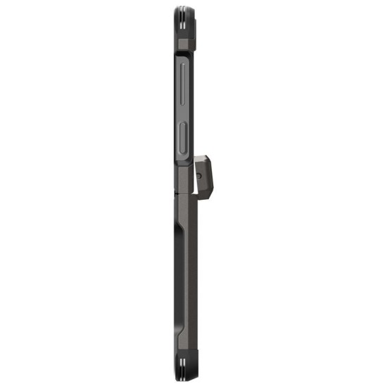 Husa Spigen Tough Armor Pro compatibila cu Samsung Galaxy Z Flip 6 Gunmetal (Z Flip 6, ACS08360) by www.silkase.ro