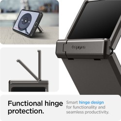 Husa Spigen Tough Armor Pro compatibila cu Samsung Galaxy Z Flip 6 Gunmetal