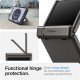 Husa Spigen Tough Armor Pro compatibila cu Samsung Galaxy Z Flip 6 Gunmetal (Z Flip 6, ACS08360) by www.silkase.ro