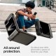 Husa Spigen Tough Armor Pro compatibila cu Samsung Galaxy Z Flip 6 Gunmetal (Z Flip 6, ACS08360) by www.silkase.ro