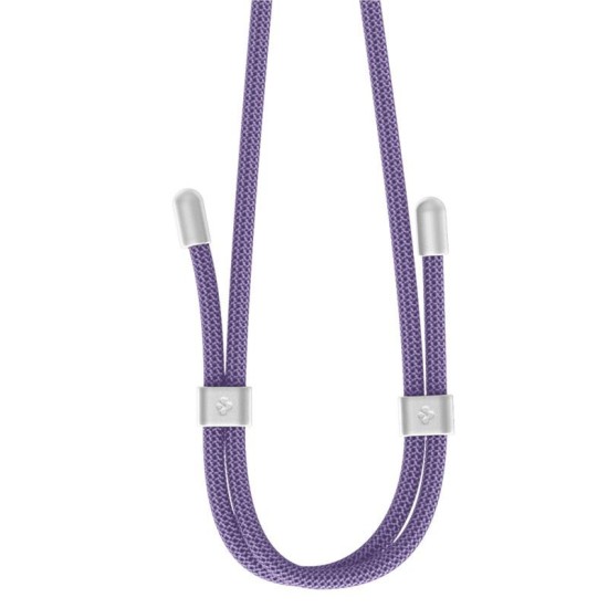 Set 2 curele Spigen, design crossbody/pentru incheietura, 790mm/220mm, violet inchis (Spigen, Accesorii telefoane) by www.silkase.ro Set 2 curele Spigen, design crossbody/pentru incheietura, 790mm/220mm, violet inchis (Șnururi și Curele Telefon, AFA08363) by www.silkase.ro