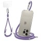 Set 2 curele Spigen, design crossbody/pentru incheietura, 790mm/220mm, violet inchis (Spigen, Accesorii telefoane) by www.silkase.ro Set 2 curele Spigen, design crossbody/pentru incheietura, 790mm/220mm, violet inchis (Șnururi și Curele Telefon, AFA08363) by www.silkase.ro