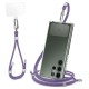 Set 2 curele Spigen, design crossbody/pentru incheietura, 790mm/220mm, violet inchis (Spigen, Accesorii telefoane) by www.silkase.ro Set 2 curele Spigen, design crossbody/pentru incheietura, 790mm/220mm, violet inchis (Șnururi și Curele Telefon, AFA08363) by www.silkase.ro