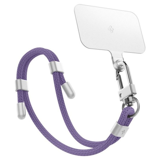 Set 2 curele Spigen, design crossbody/pentru incheietura, 790mm/220mm, violet inchis (Spigen, Accesorii telefoane) by www.silkase.ro Set 2 curele Spigen, design crossbody/pentru incheietura, 790mm/220mm, violet inchis (Șnururi și Curele Telefon, AFA08363) by www.silkase.ro