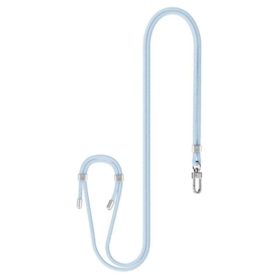 Snur pentru carcase Spigen Crossbody Strap, Ajustabil, Albastru (Șnururi și Curele Telefon, AFA08367) by www.silkase.ro