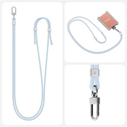 Snur pentru carcase Spigen Crossbody Strap, Ajustabil, Albastru Snur pentru carcase Spigen Crossbody Strap, Ajustabil, Albastru