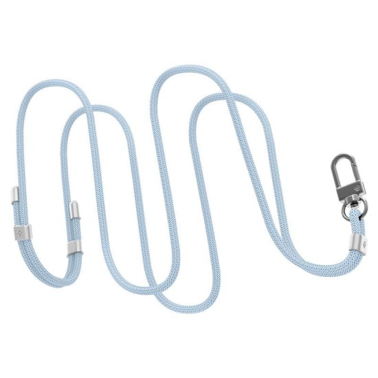Snur pentru carcase Spigen Crossbody Strap, Ajustabil, Albastru (Șnururi și Curele Telefon, AFA08367) by www.silkase.ro
