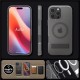 Husa Spigen Ultra Hybrid S MagSafe compatibila cu iPhone 16 Pro Max Frost Gray (iPhone 16 Pro Max, ACS08378) by www.silkase.ro