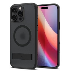 Husa Spigen Ultra Hybrid S MagSafe compatibila cu iPhone 16 Pro Frost Black