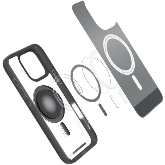 Husa Spigen Ultra Hybrid MagSafe compatibila cu iPhone 16 Pro Classic Black (Spigen, iPhone 15 Pro) by www.silkase.ro Husa Spigen Ultra Hybrid MagSafe compatibila cu iPhone 16 Pro Classic Black (iPhone 15 Pro, ACS08384) by www.silkase.ro