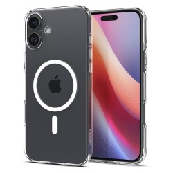 Husa Spigen Liquid Crystal Mag do MagSafe pentru iPhone 16, transparenta