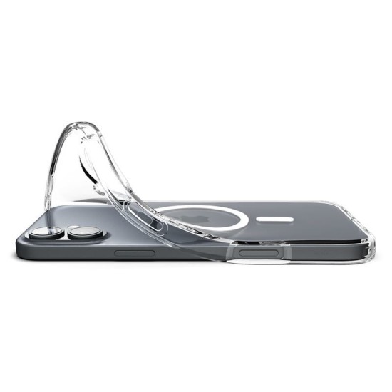 Husa Spigen Liquid Crystal Mag do MagSafe pentru iPhone 16, transparenta (Spigen, iPhone 16) by www.silkase.ro Husa Spigen Liquid Crystal Mag do MagSafe pentru iPhone 16, transparenta (iPhone 16, ACS08390) by www.silkase.ro