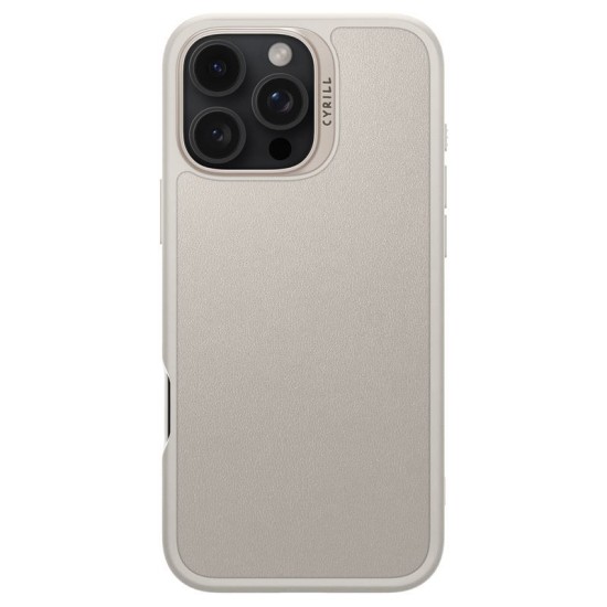 Husa Spigen Kajuk MagSafe compatibila cu iPhone 16 Pro Cream (iPhone 15 Pro, ACS08405) by www.silkase.ro
