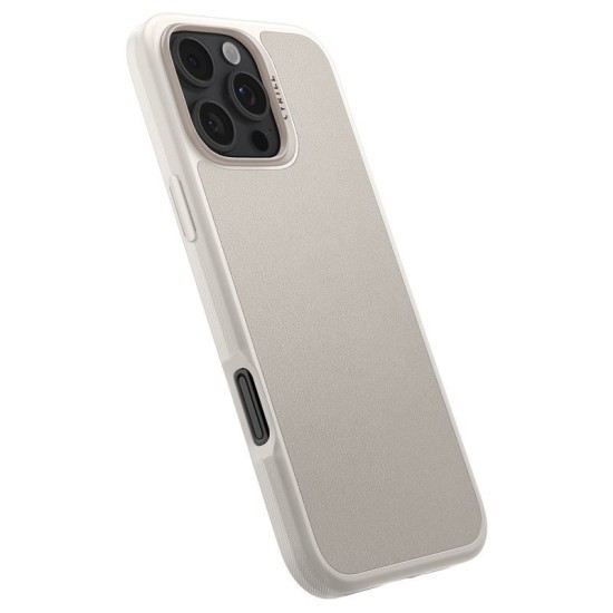 Husa Spigen Kajuk MagSafe compatibila cu iPhone 16 Pro Cream (iPhone 15 Pro, ACS08405) by www.silkase.ro