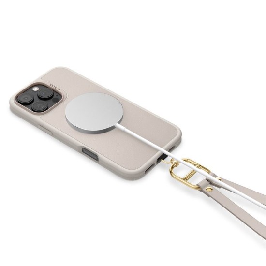 Husa Spigen Kajuk Classic Charm MagSafe compatibila cu iPhone 16 Pro Cream (Spigen, iPhone 15 Pro) by www.silkase.ro Husa Spigen Kajuk Classic Charm MagSafe compatibila cu iPhone 16 Pro Cream (iPhone 15 Pro, ACS08410) by www.silkase.ro