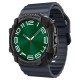 Husa Spigen Rugged Armor compatibila cu Samsung Galaxy Watch Ultra 47mm Matte Black (Ingredi, ACS08426) by www.silkase.ro
