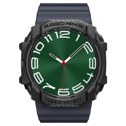 Husa Spigen Rugged Armor compatibila cu Samsung Galaxy Watch Ultra 47mm Matte Black Husa Spigen Rugged Armor compatibila cu Samsung Galaxy Watch Ultra 47mm Matte Black