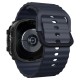 Husa Spigen Rugged Armor compatibila cu Samsung Galaxy Watch Ultra 47mm Matte Black (Ingredi, ACS08426) by www.silkase.ro
