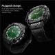 Husa Spigen Rugged Armor Pro compatibila cu Samsung Galaxy Watch Ultra 47mm Matte Black (Ingredi, ACS08427) by www.silkase.ro
