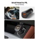 Incarcator auto Spigen EV482 ArcStation, USB/USB-C, 48W, Negru (Incarcatoare, ACP08447) by www.silkase.ro