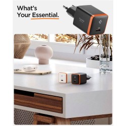 Incarcator pentru Priza, 30W - Spigen Arcstation Essential (EE301EU) - Black