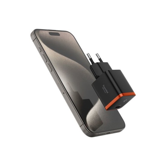 Incarcator pentru Priza, 30W - Spigen Arcstation Essential (EE301EU) - Black (Incarcatoare, ACH08448) by www.silkase.ro