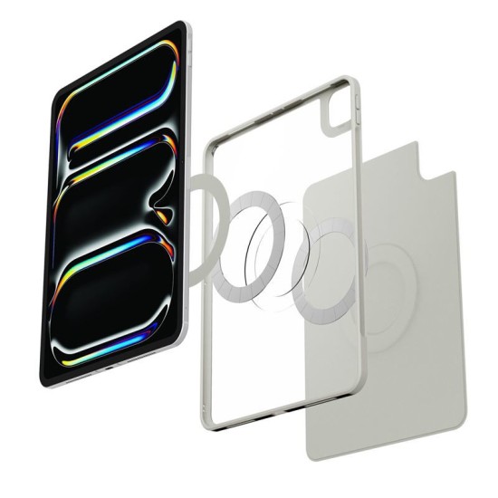 Husa tableta Spigen Air Skin Pro OneTap pentru iPad Pro 11" 5 gen 2024 Gri (Spigen, Ingredi) by www.silkase.ro Husa tableta Spigen Air Skin Pro OneTap pentru iPad Pro 11" 5 gen 2024 Gri (Ingredi, ACS08490) by www.silkase.ro