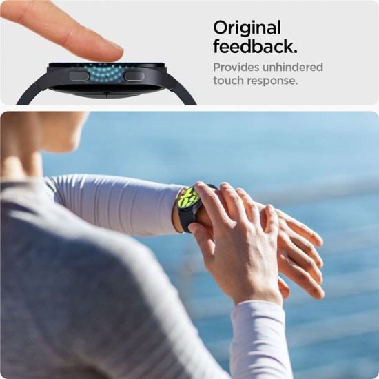 Set 2 folii sticla transparente cu sistem de montare Spigen GLAStR EZ FIT compatibil cu Samsung Galaxy Watch 7 44mm (Spigen, Ingredi) by www.silkase.ro Set 2 folii sticla transparente cu sistem de montare Spigen GLAStR EZ FIT compatibil cu Samsung Galaxy Watch 7 44mm (Ingredi, AGL08493) by www.silkase.ro