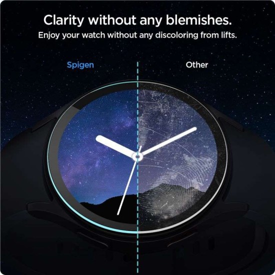 Set 2 folii sticla transparente cu sistem de montare Spigen GLAStR EZ FIT compatibil cu Samsung Galaxy Watch 7 40mm (Spigen, Ingredi) by www.silkase.ro Set 2 folii sticla transparente cu sistem de montare Spigen GLAStR EZ FIT compatibil cu Samsung Galaxy Watch 7 40mm (Ingredi, AGL08494) by www.silkase.ro
