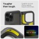 Husa Spigen Tough Armor MagSafe compatibila cu iPhone 16 Pro Max Frost Black (iPhone 16 Pro Max, ACS08502) by www.silkase.ro