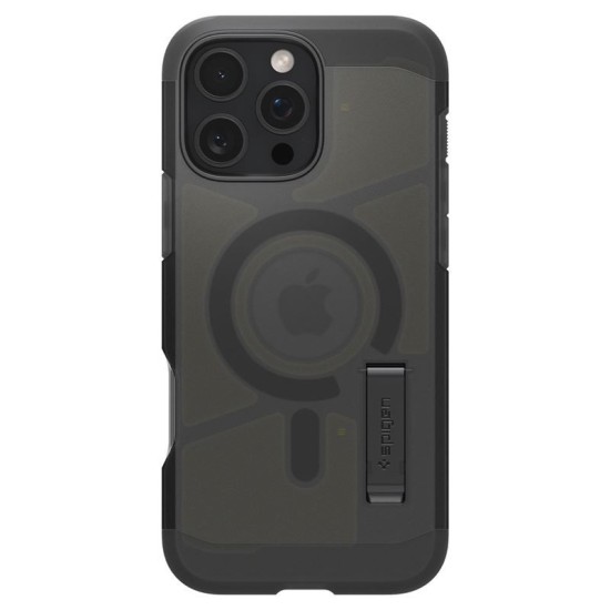 Husa Spigen Tough Armor MagSafe compatibila cu iPhone 16 Pro Max Frost Black (iPhone 16 Pro Max, ACS08502) by www.silkase.ro