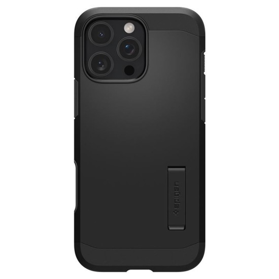 Husa Spigen Tough Armor T MagSafe compatibila cu iPhone 16 Pro Max Black (iPhone 16 Pro Max, ACS08503) by www.silkase.ro